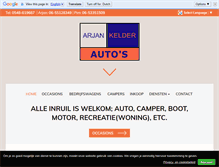 Tablet Screenshot of occasions.kelderautos.nl